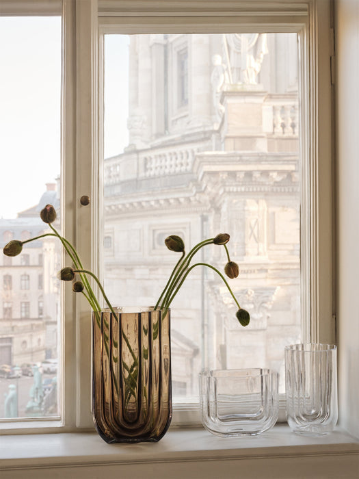 Glass Vase Vima H 29 cm