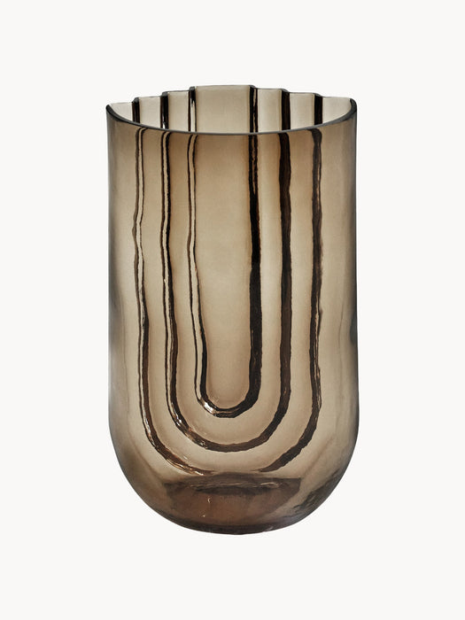 Glass Vase Vima H 29 cm