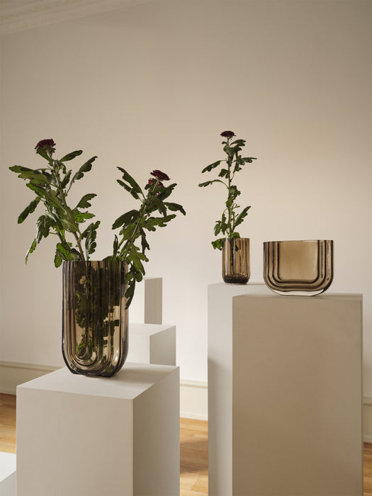 Glass Vase Vima H 15 cm