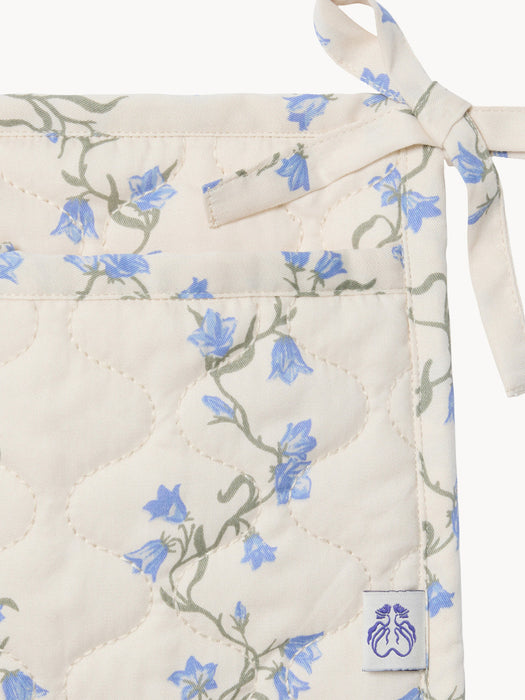 Bell Flower Cotton Kids Bed Pocket