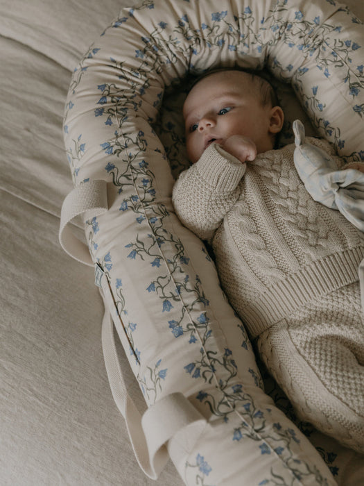Bell Flower Portable Cotton Baby Nest