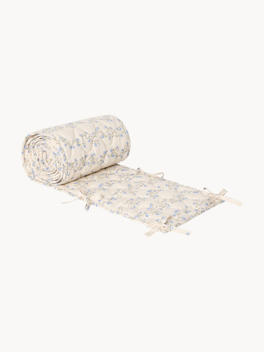 Bell Flower Cotton Bed Bumper