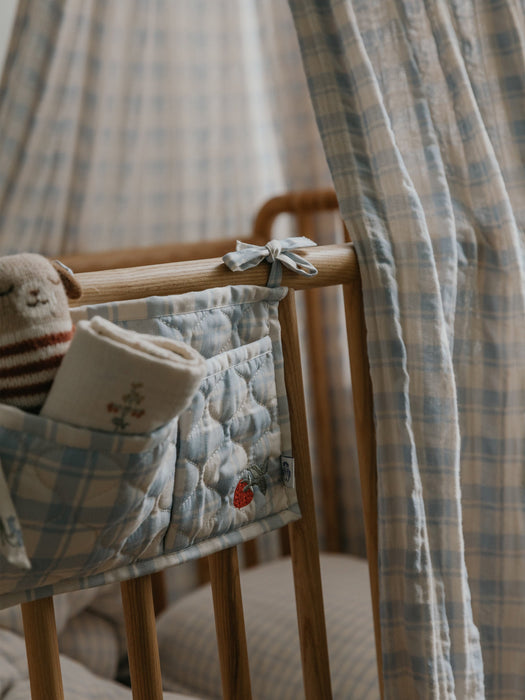 Cotton Kids Bed Pocket Sky Blue