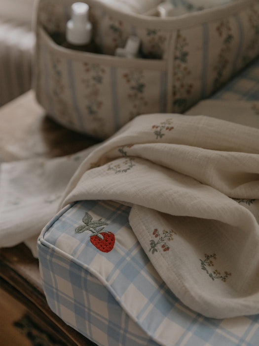 Cotton Changing Mat Sky Blue