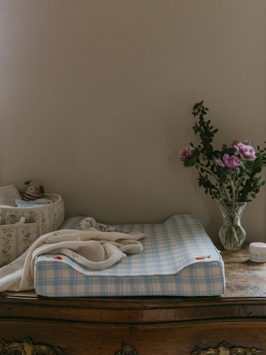 Cotton Changing Mat Sky Blue