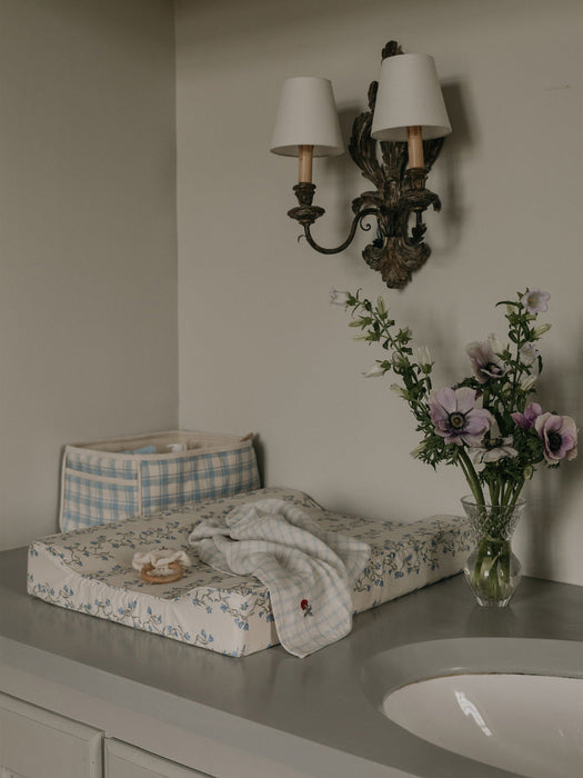 Bell Flower Cotton Changing Mat