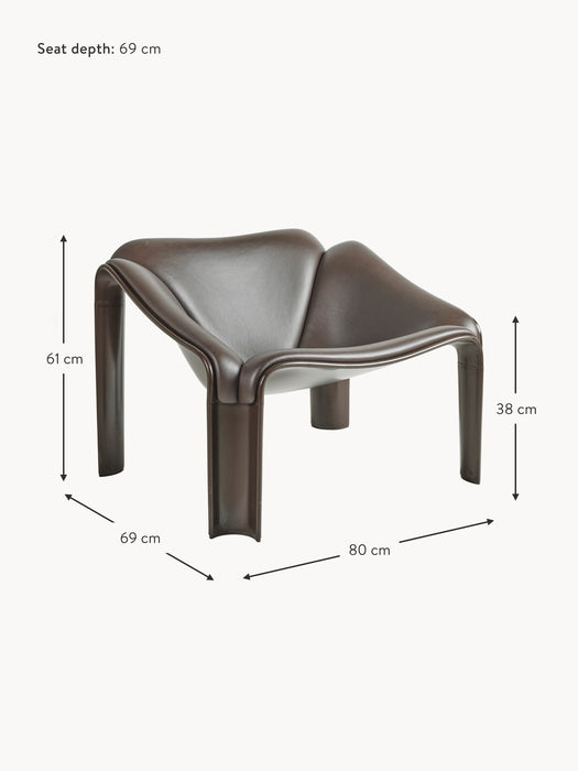 Leather Lounge Chair F300