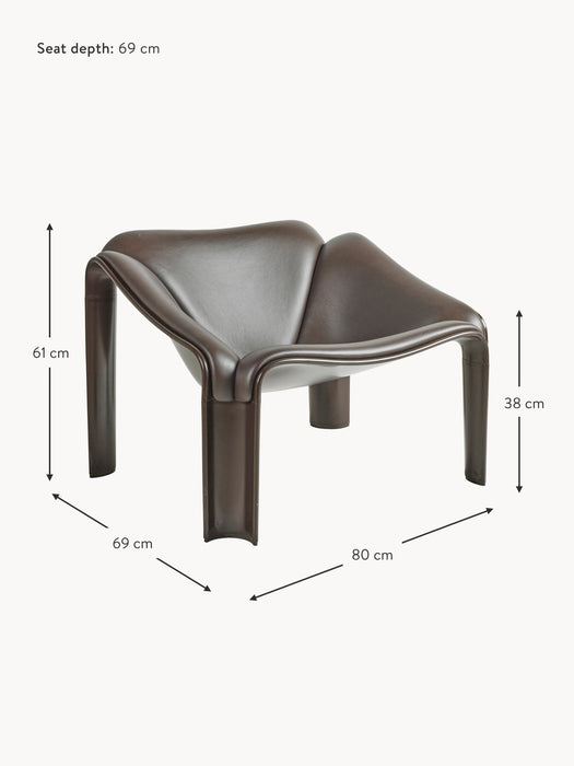 Leather Lounge Chair F300