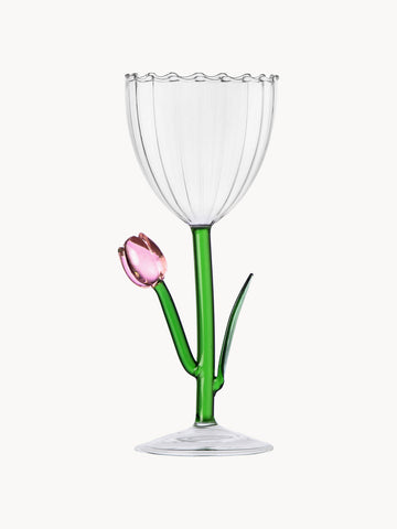 Botanica Handmade Borosilicate Wine Glass