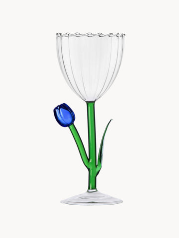 Botanica Handmade Borosilicate Wine Glass