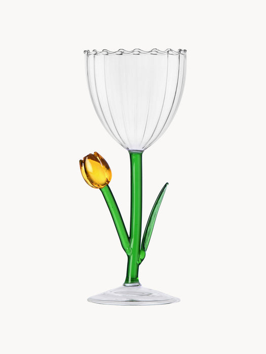 Botanica Handmade Borosilicate Wine Glass