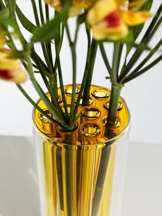 Handmade Borosilicate Vase Jelly H 30 cm