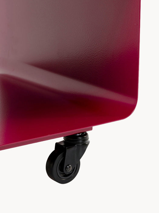 Metal Lowboard Lounge M with Wheels