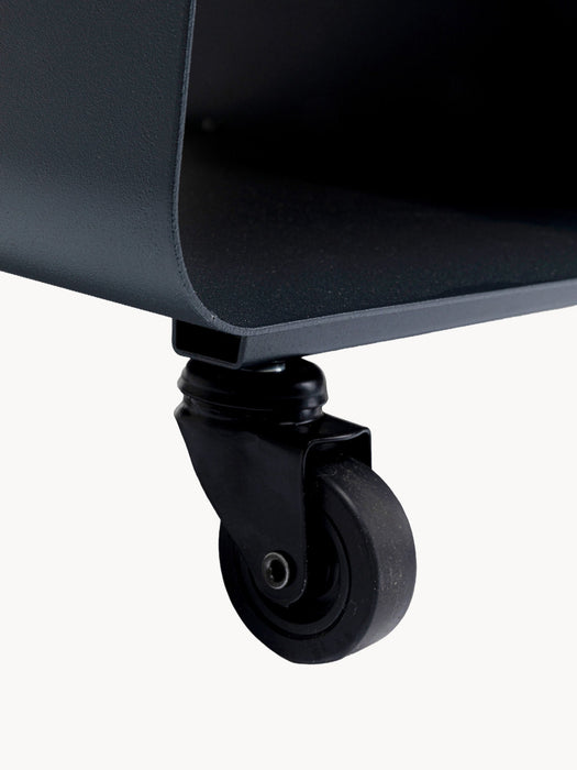 Metal Lowboard Lounge M with Wheels