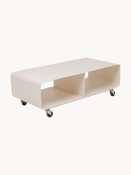 Metal Lowboard Lounge M with Wheels