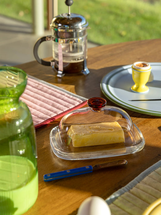 Handmade Borosilicate Butter Dish Cantine