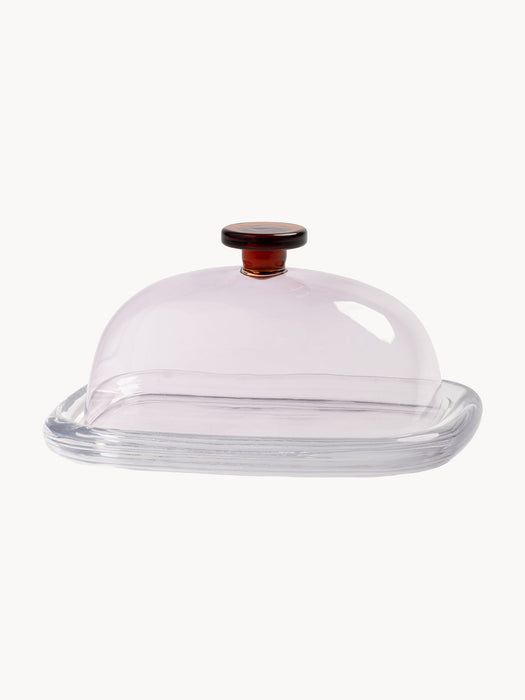 Handmade Borosilicate Butter Dish Cantine