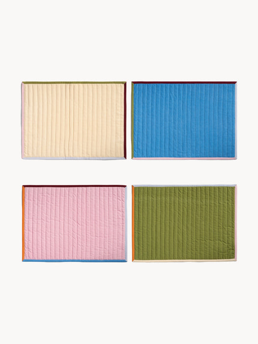 Handmade Placemats Stitch, Set of 4
