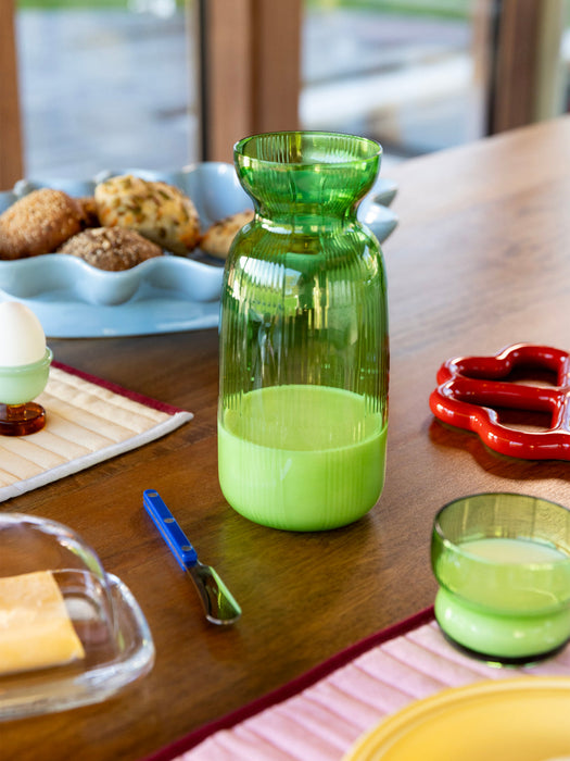 Handmade Glass Carafe Circus, 1.3 L