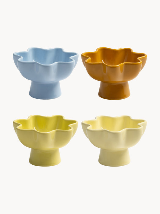 Handmade Small Bowls, Set of 4