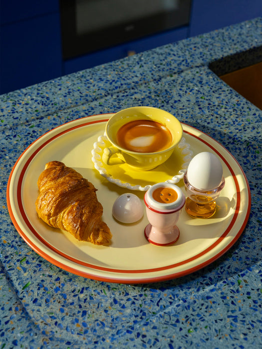 Handmade Borosilicate Egg Cups Cantine, Set of 2