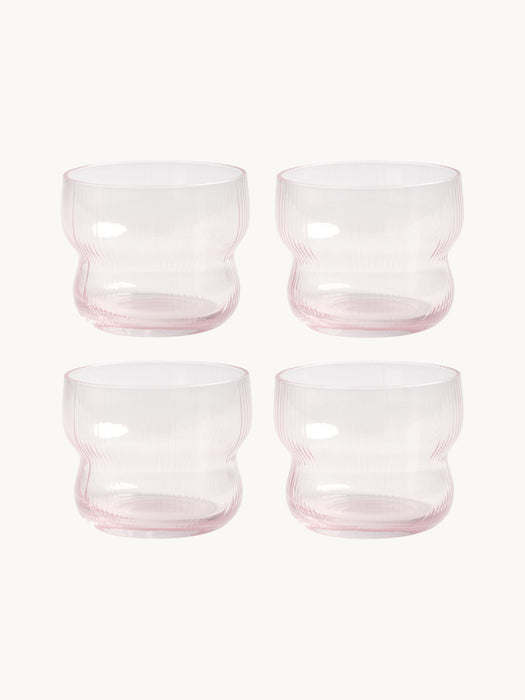 Handmade Tumblers Circus Set of 4