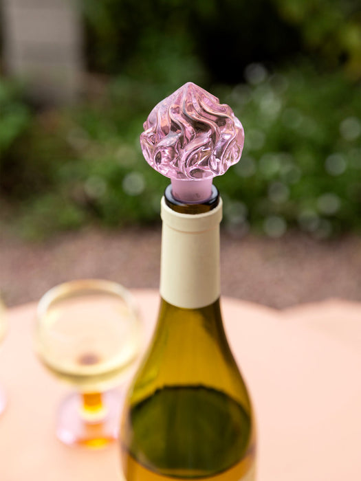 Handmade Borosilicate Wine Stopper Whip