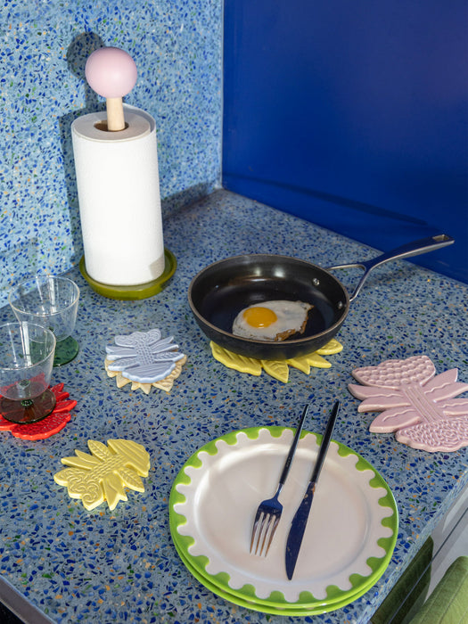 Handmade Trivet Blume