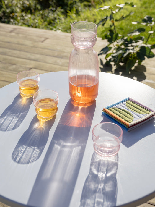 Handmade Glass Carafe Circus, 1.3 L