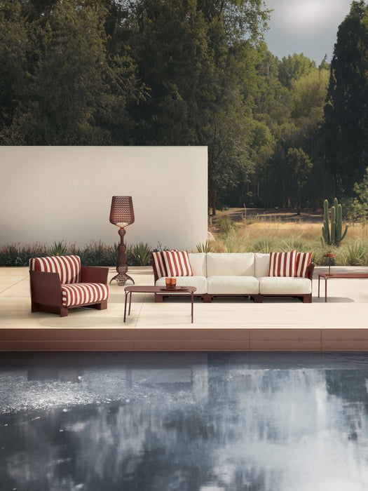 Kabuki Outdoor LED Floor Lamp, Dimmable