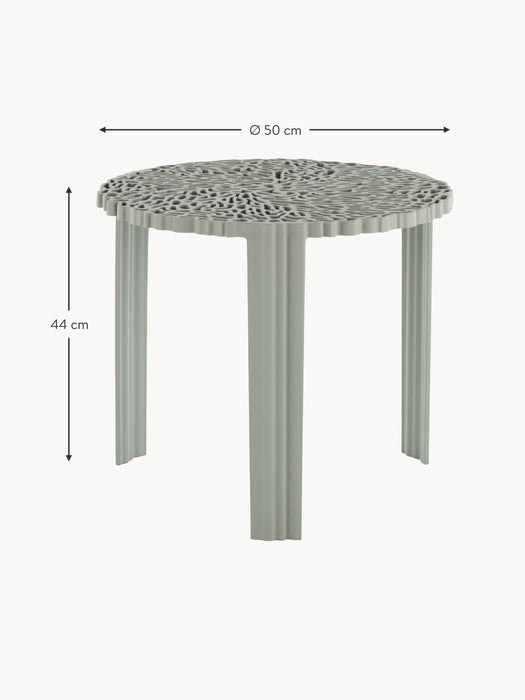 Round Garden Coffee Table T-Table