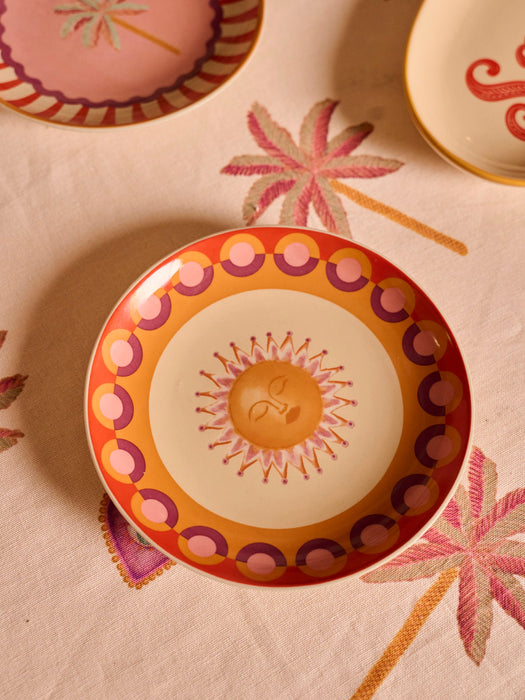 Dessert Plate Sun