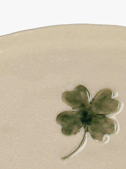 Serving Platter Four-Leaf Clover