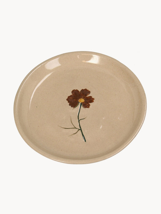 Dessert Plate Flower