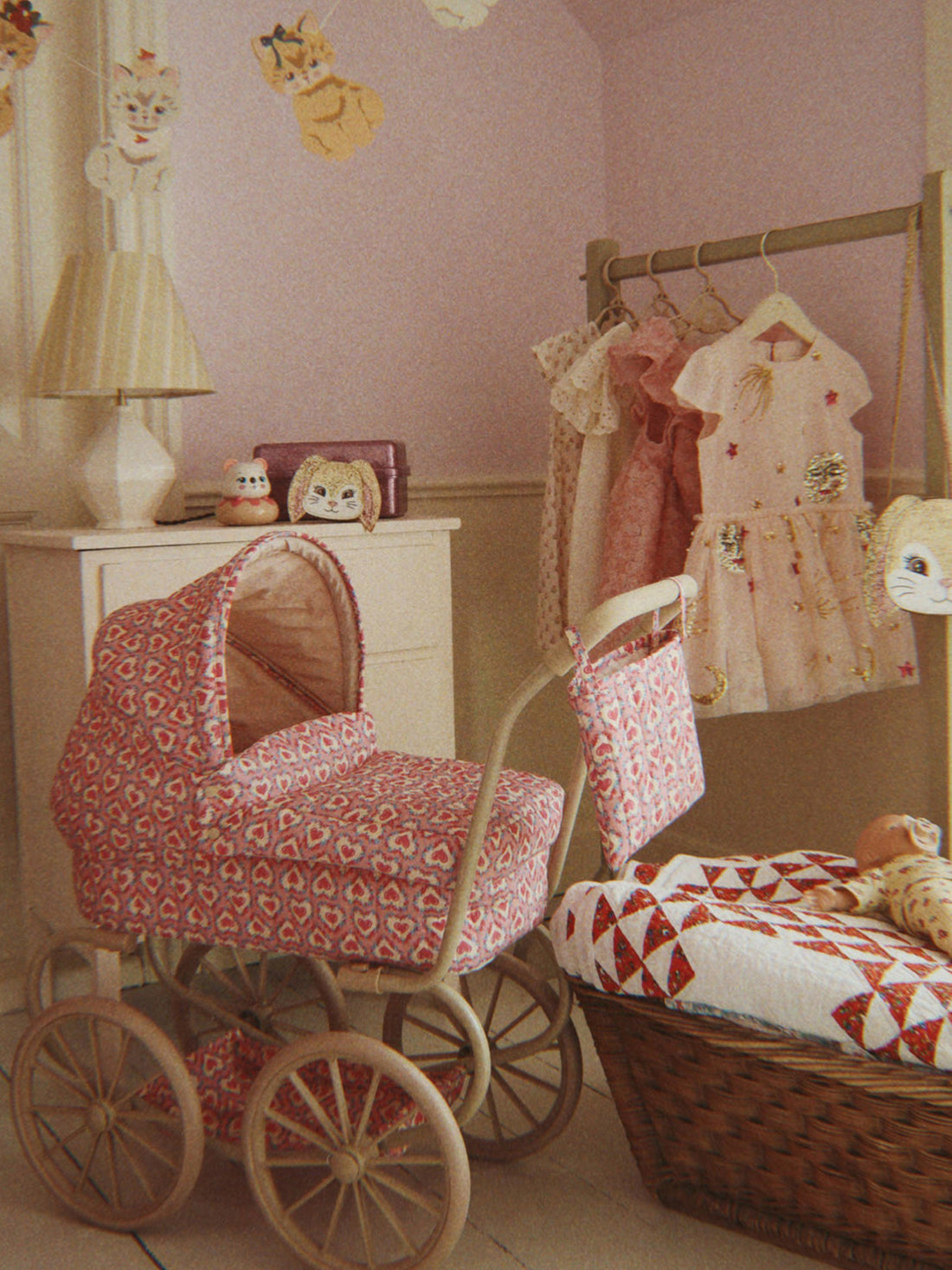 Felice Rose Doll's Pram
