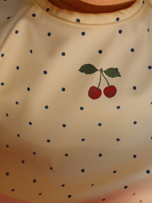 Bibs Navy Dot with Sleeves Set of 2 Various Sizes