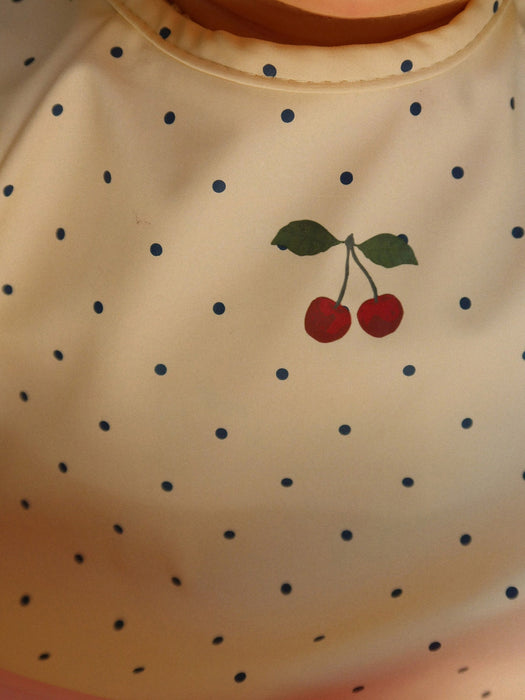 Bibs Navy Dot with Sleeves Set of 2 Various Sizes