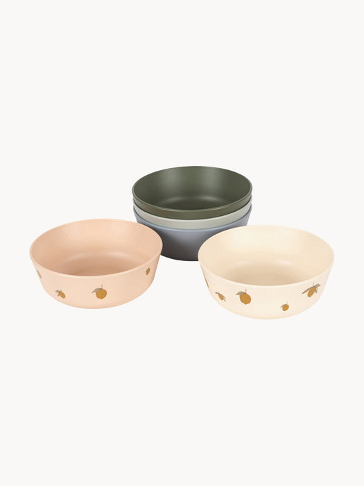Kids Bowls Lemon Set of 5