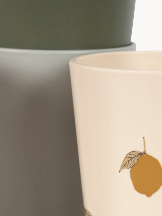 Kids Cups Lemon Set of 5