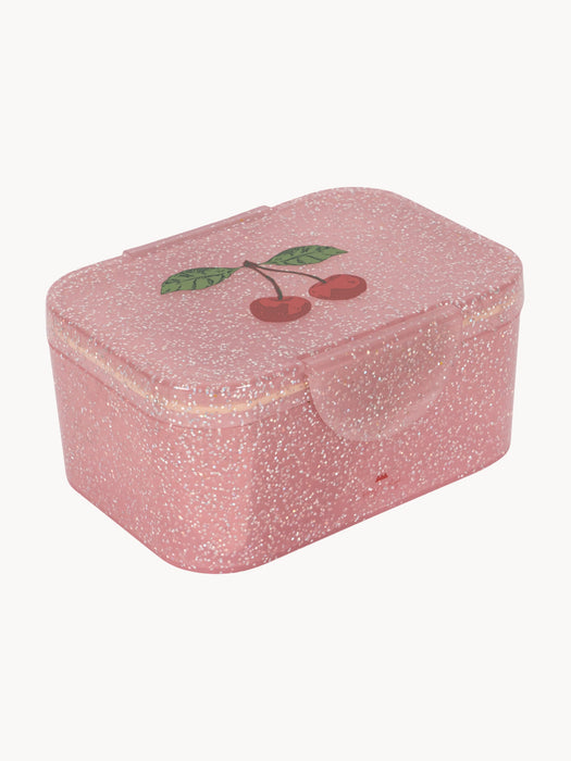 Kids Glitter Lunch Box Cherry