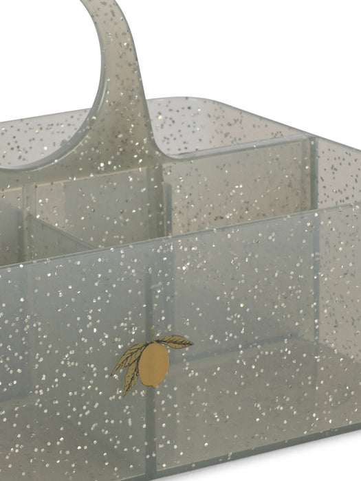 Lemon Glitter Storage Organiser