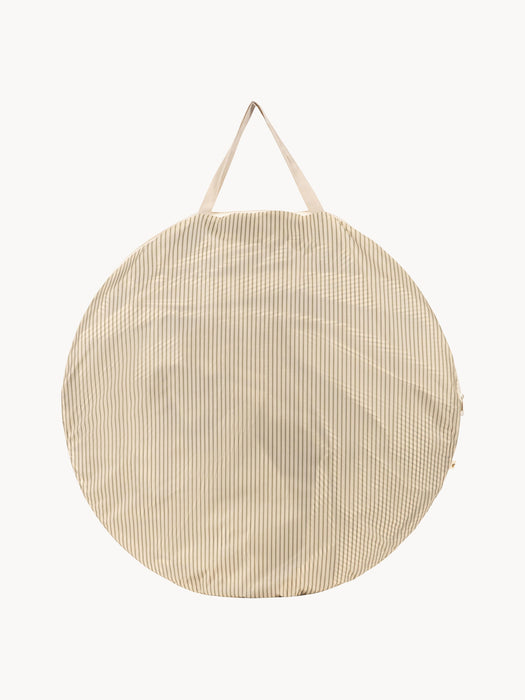 Kids Pop-Up Beach Tent Tea Stripe