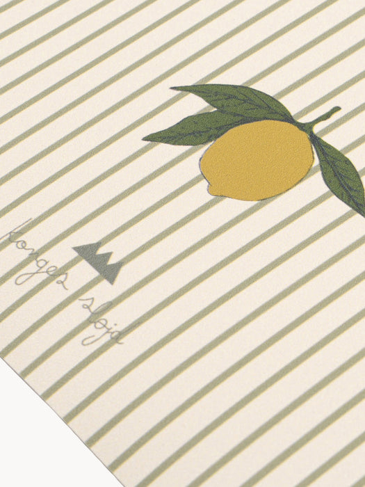 Tea Stripe Kids Floor Mat
