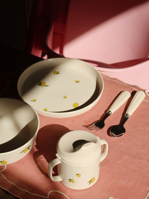 Kids Plates Lemon Set of 5