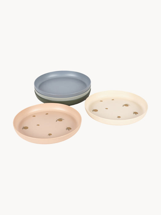 Kids Plates Lemon Set of 5