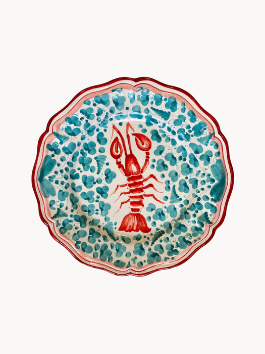 Menagerie Hand-Painted Ceramic Tableware Set, 1 Person, Set of 2