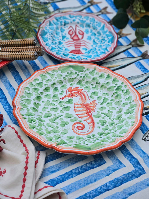 Menagerie Hand-Painted Ceramic Tableware Set, 1 Person, Set of 2