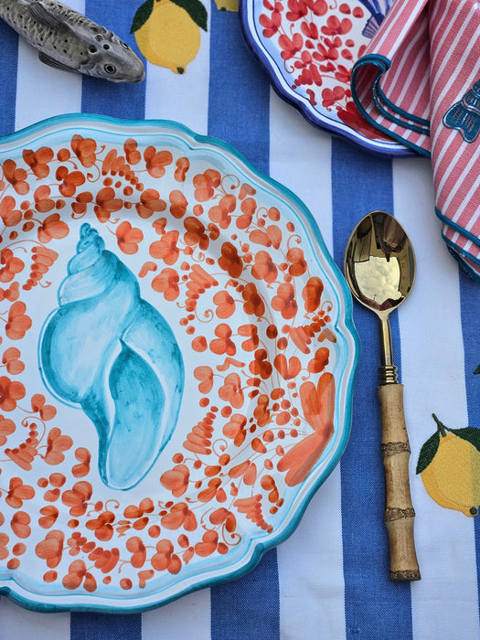 Hand-Painted Ceramic Tableware Set Menagerie 1 Person Set of 2