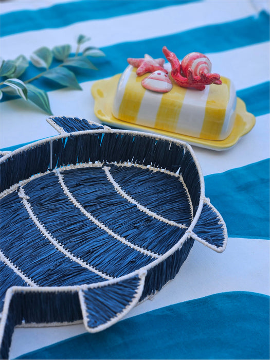 Handmade Raffia Basket Fish