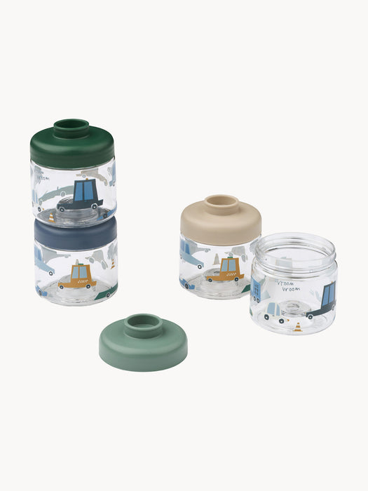 Dominique Kids Snack Boxes, Set of 4